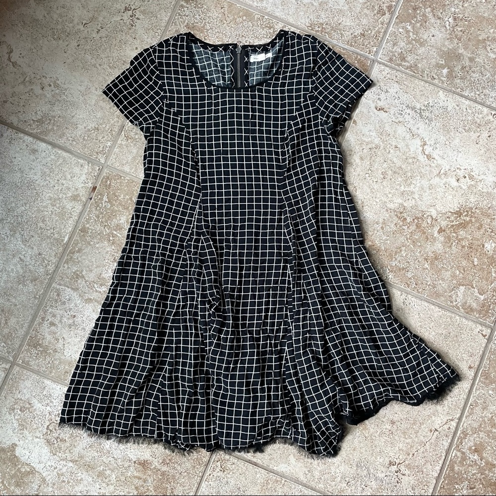 UO black & white Dress